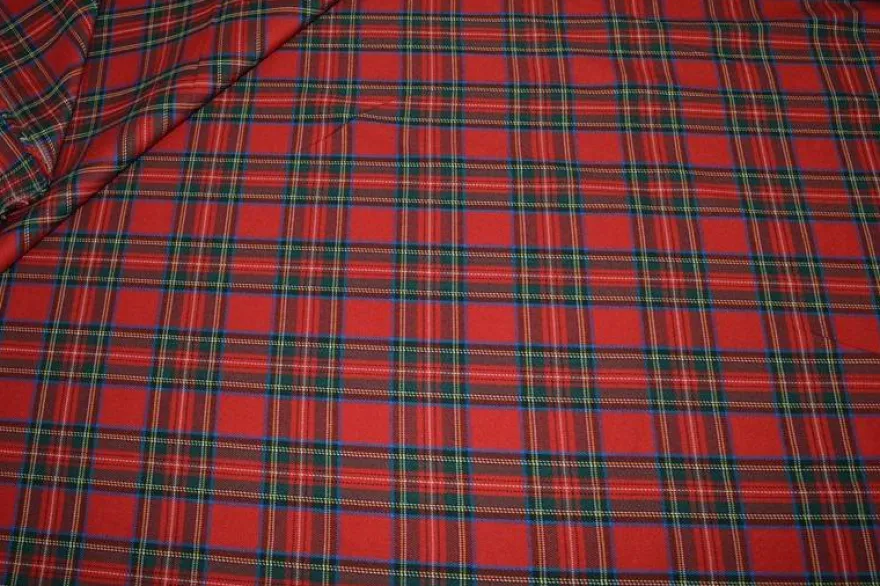 CLASSICO TARTAN SCOZZESE ROSSO 900
