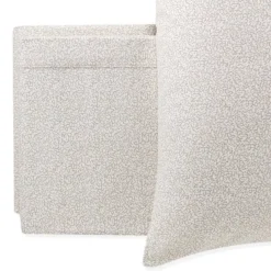 COMPLETO LENZUOLA FLANELLA MATRIMONIALE RIVIERA MODELLO CLOUDETTE BEIGE