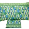 COMPLETO LENZUOLA SINGOLO BIANCALUNA MODELLO VERNA VAR.VERDE 4400