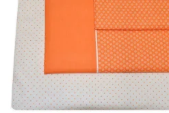 COMPLETO LENZUOLA UNA PIAZZA E MEZZO GABEL MODELLO AMBIANCE VAR. ARANCIO 801