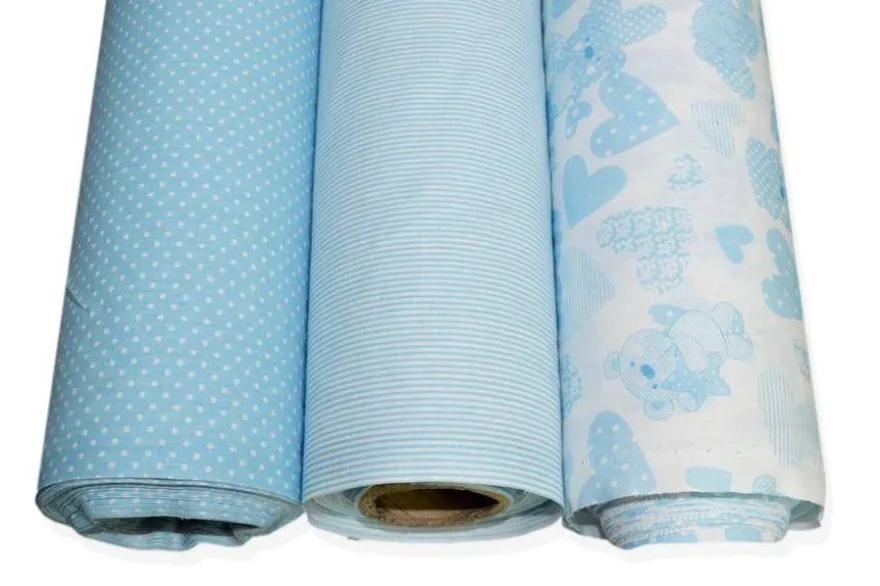 COORDINATI COTONE AZZURRO BIMBO