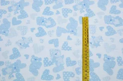 COORDINATI COTONE AZZURRO BIMBO