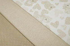 COORDINATI COTONE BEIGE BIMBO