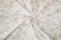 COORDINATI COTONE BEIGE BIMBO