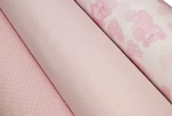 COORDINATI COTONE ROSA BIMBA