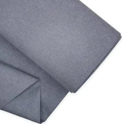 COORDINATI PURO COTONE RIGA QUADRETTO E UNITO MARINO