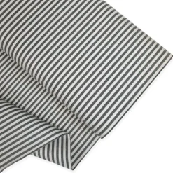 COORDINATI PURO COTONE RIGA QUADRETTO E UNITO NERO