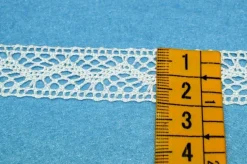 COORDINATO PIZZO COTONE INCASSO E FINALE BIANCO 124