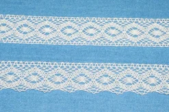 COORDINATO PIZZO COTONE INCASSO E FINALE BIANCO 226