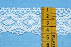 COORDINATO PIZZO COTONE INCASSO E FINALE BIANCO 226