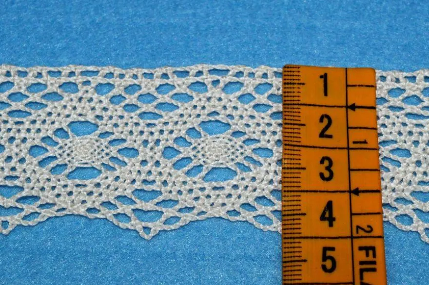 COORDINATO PIZZO COTONE INCASSO E FINALE ECRU 226