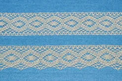 COORDINATO PIZZO COTONE INCASSO E FINALE ECRU 226