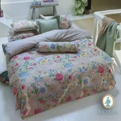COPRILETTO TRAPUNTATO MATRIMONIALE PIP STUDIO MODELLO GOOD EVENING VAR.WHITE