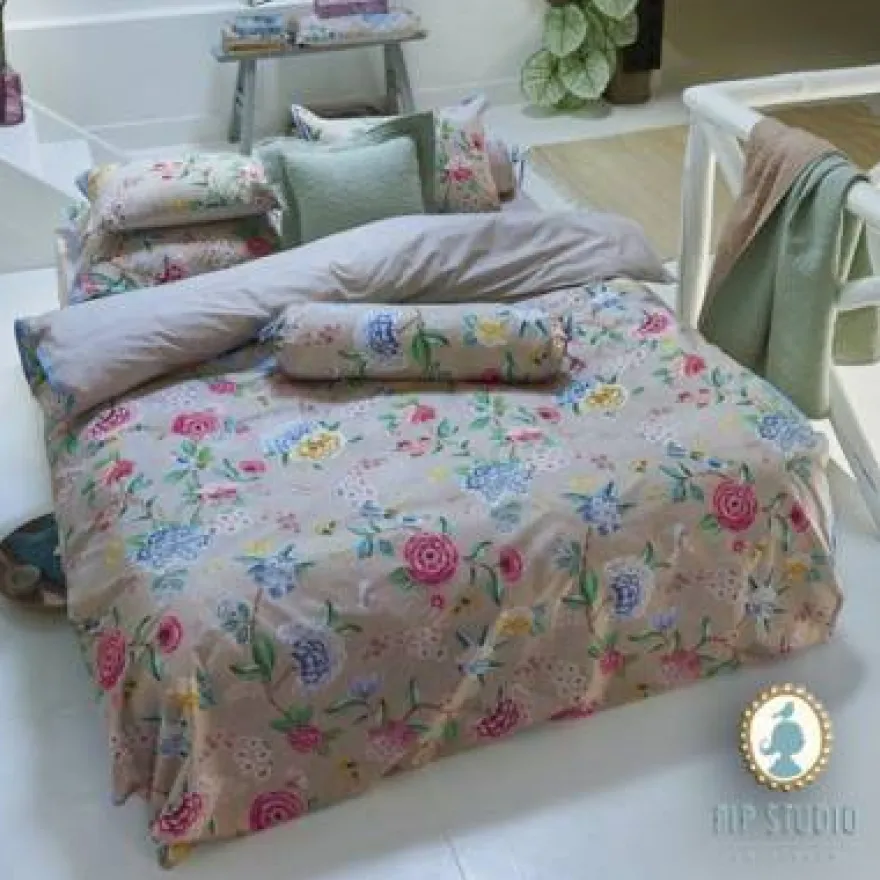COPRILETTO TRAPUNTATO MATRIMONIALE PIP STUDIO MODELLO GOOD EVENING VAR.WHITE