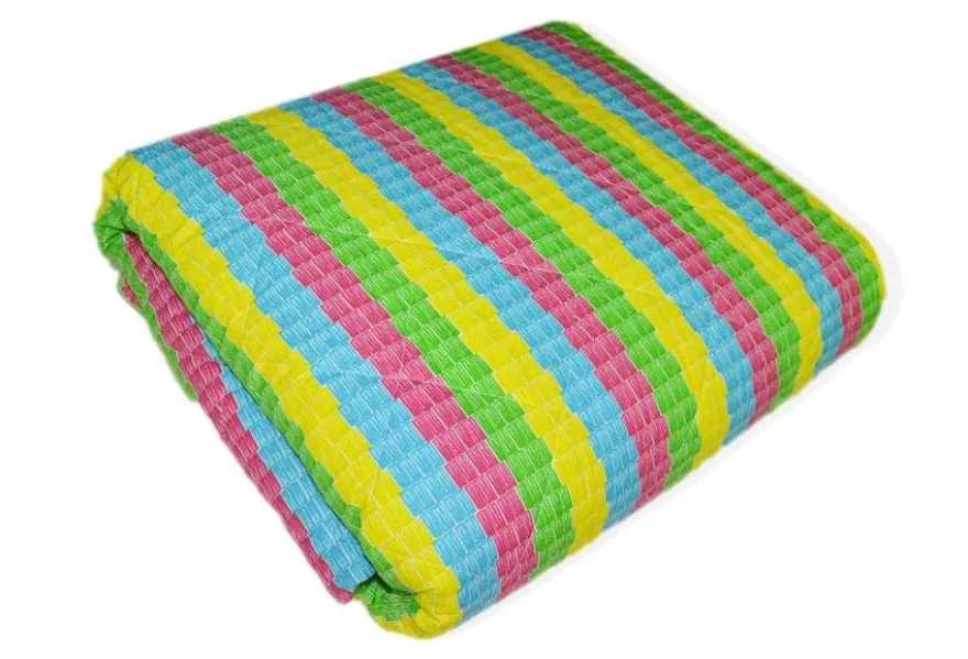 COPRILETTO TRAPUNTATO MATRIMONIALE HAPPIDEA MODELLO BRICK VARIANTE 14K