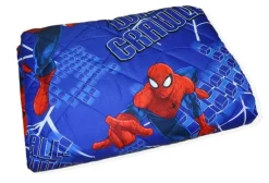 COPRILETTO TRAPUNTATO SINGOLO HERMET MODELLO MARVEL SPIDERMAN