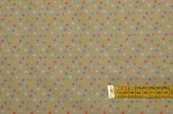 COTONE STELLINA FONDO BEIGE
