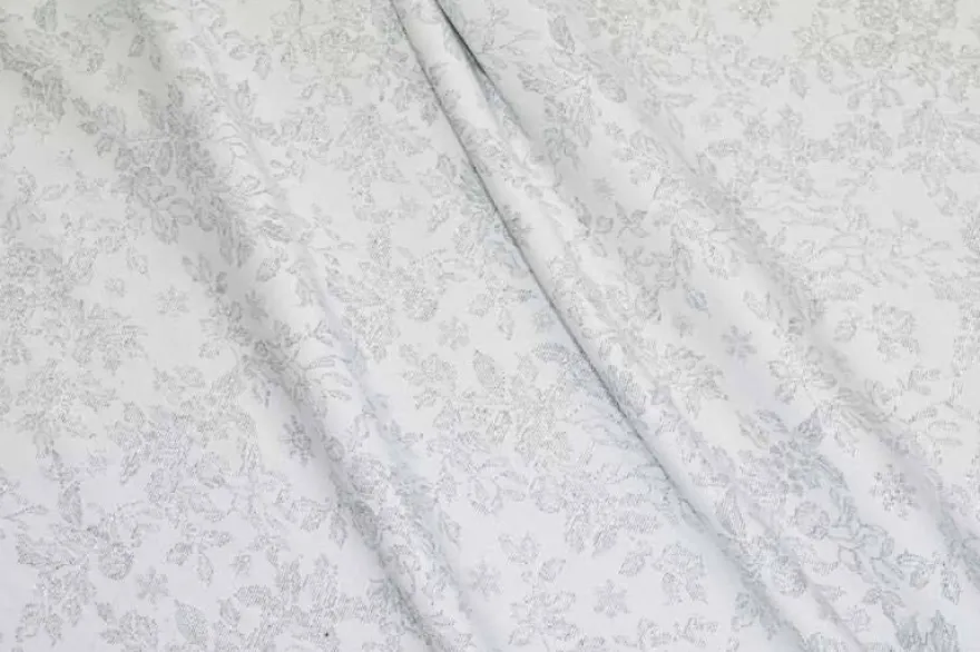 DAMASCATO GARLAND PANNA/ARGENTO