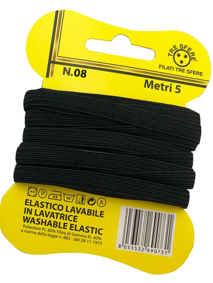 ELASTICO MAZZETTI DA 5 mt H millimetri 6