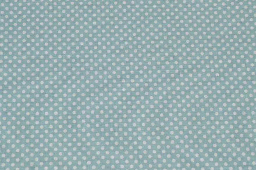 FANTASIE COORDINATE IN COTONE AZZURRO ACQUA