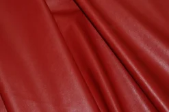 FINTA PELLE ELASTICIZZATA ROSSA