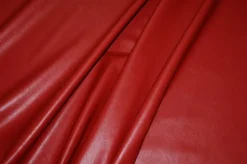 FINTA PELLE ELASTICIZZATA ROSSA