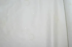 GABARDINE COTONE RICAMATO CON PAILLETTES