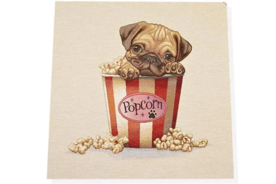 GOBELIN FANTASIA CANE CON POPCORN 14424 MISURA CM 47X47