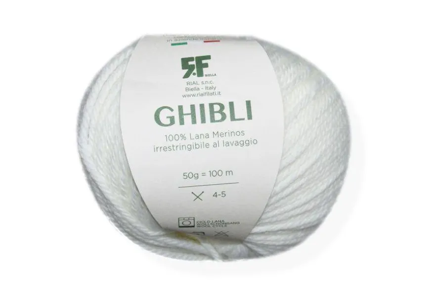 GOMITOLI PURA LANA MERINOS GHIBLI