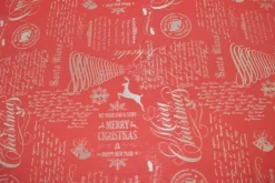 JACQUARD NATALIZIO ROSSO