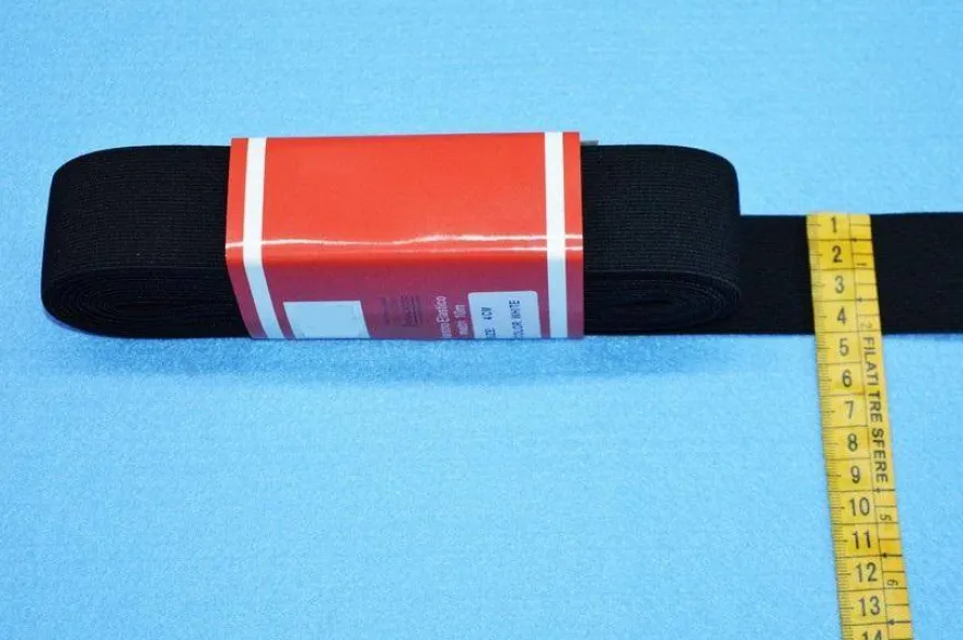 MAZZETTI ELASTICO MT 10 NERO VARIE MISURE