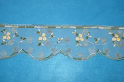ORGANZA RICAMATA dis.02 H cm 11