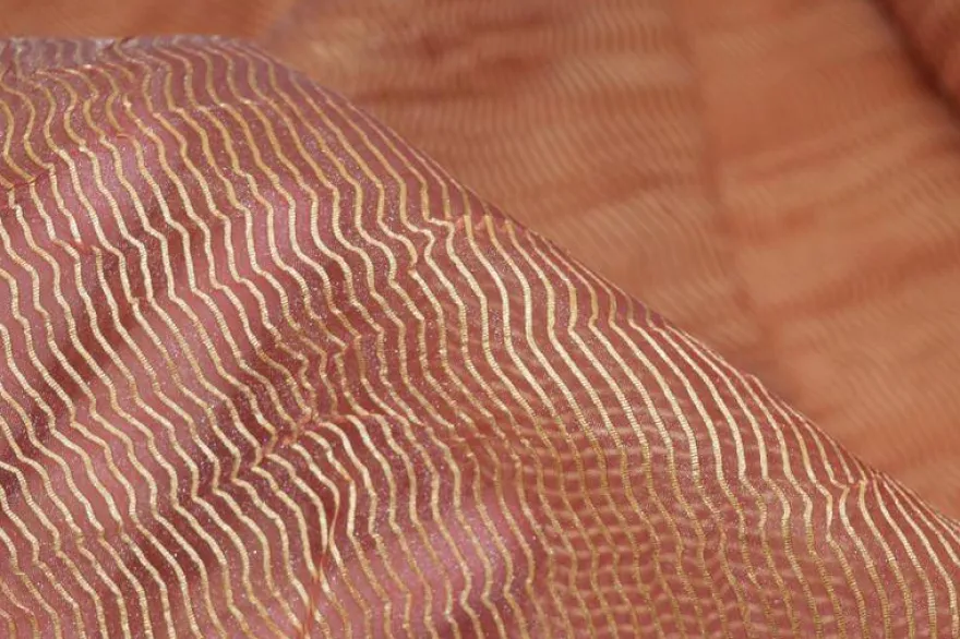 ORGANZA ROSSA RIGHINO ORO