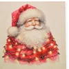 PANNELLO BABBO NATALE DISEGNO 2 MISURA CM 47X47