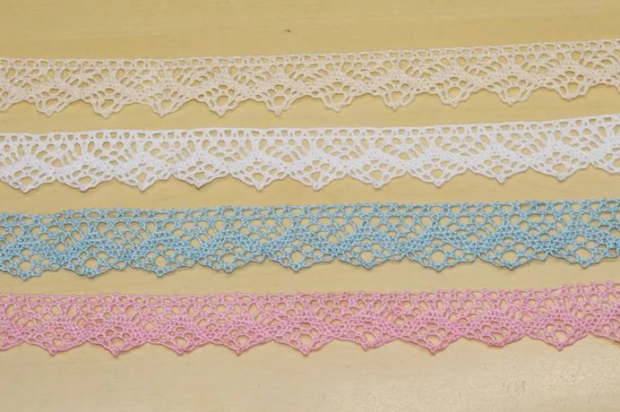PIZZO COTONE ALTEZZA 2 CM