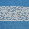 PIZZO ELASTICO BIANCO ALTEZZA 6 CM