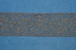 PIZZO ELASTICO GRIGIO ALTEZZA 6 CM