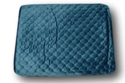 RIVIERA SWEET PLAID TRAPUNTATO VELOUR BLU
