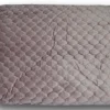 RIVIERA SWEET PLAID TRAPUNTATO VELOUR ROSA ANTICO