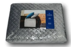 RIVIERA SWEET PLAID TRAPUNTATO VELOUR GRIGIO