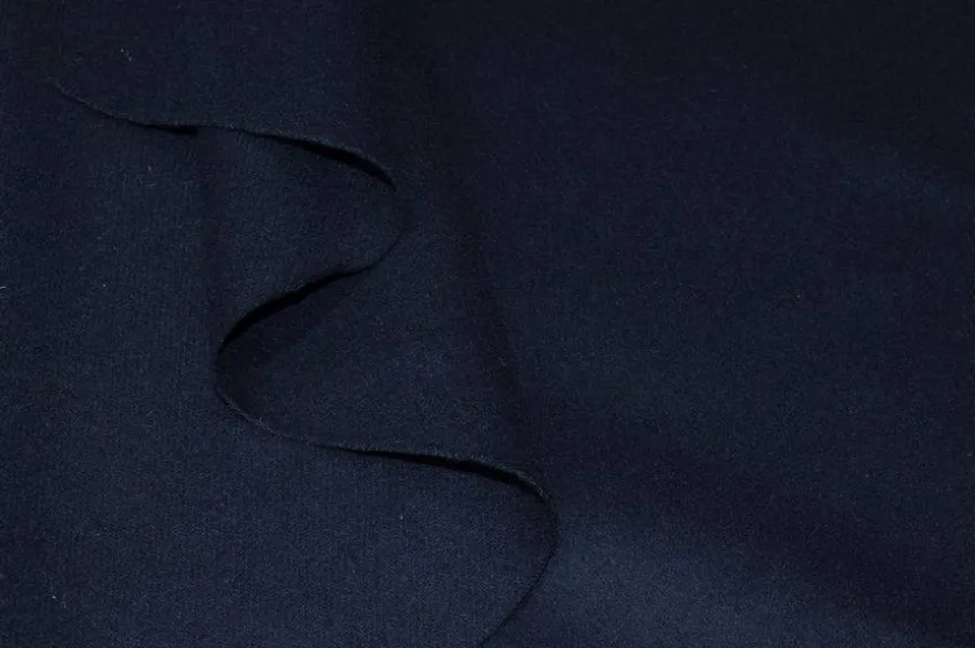 SCAMPOLO CAPPOTTO MISTO LANA BLU