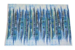 SCAMPOLO CREPE STRETCH FANTASIA BLU