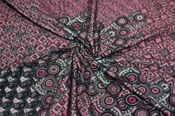 SCAMPOLO DOPPIO MAGLINA E TULLE ROSA
