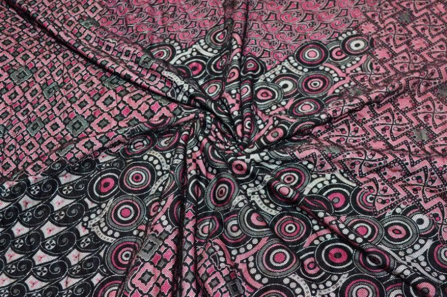 SCAMPOLO DOPPIO MAGLINA E TULLE ROSA