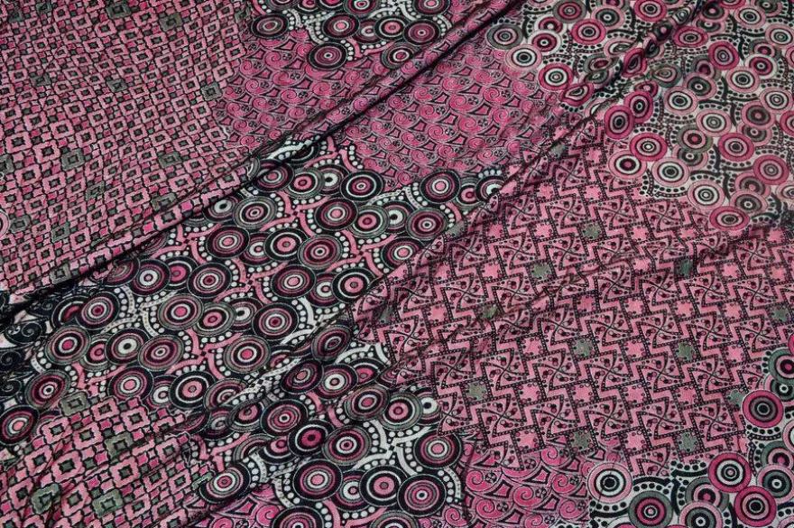 SCAMPOLO DOPPIO MAGLINA E TULLE ROSA