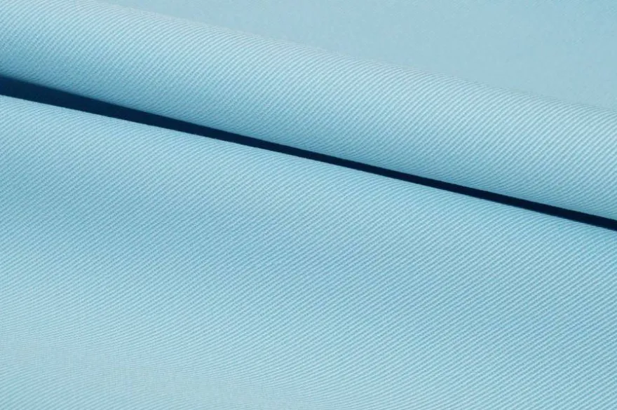 SCAMPOLO GABARDINE STREATCH CELESTE