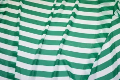 SCAMPOLO GEORGETTE RIGONE BIANCO VERDE