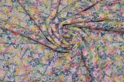 SCAMPOLO MAGLIA OPERATO MULTICOLOR