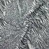 SCAMPOLO MAGLINA A BALZE JERSEY ANIMALIER ZEBRA