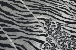 SCAMPOLO MAGLINA A BALZE JERSEY ANIMALIER ZEBRA